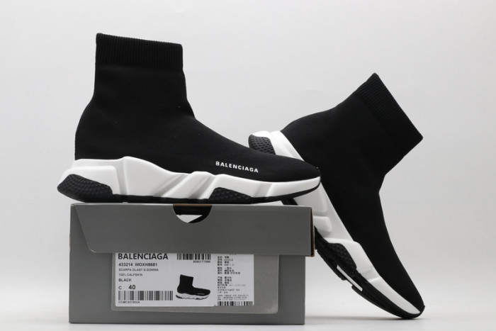 bl speed trainer sneakers sole black white h903p003