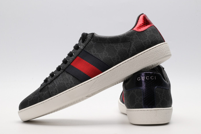 gi ace embroidered low-top sneaker 043003
