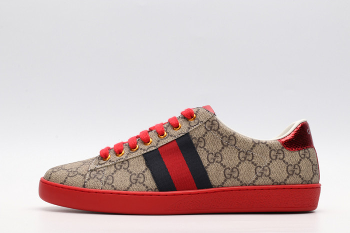 gi ace embroidered low-top sneaker 070504