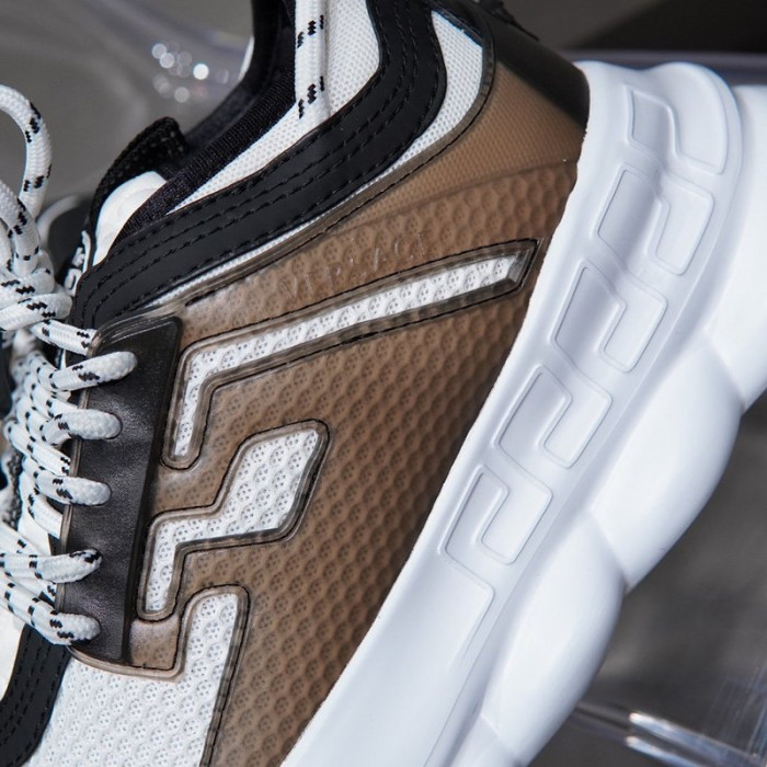 vse chain reaction black brown sneaker