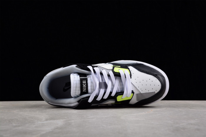nike dunk low scrap wolf grey light lemon twist dc9723-001