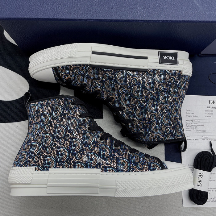 dr b23 high-top sneakers