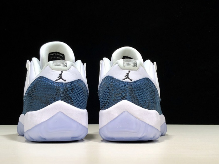 jordan 11 retro low snake navy (2019) - cd6846-102