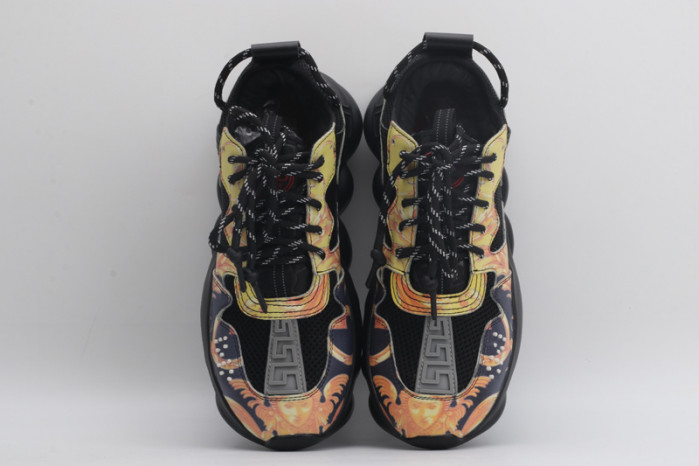 vse chain reaction black sneaker