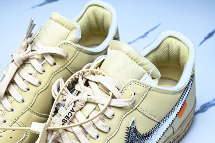 Off-White x Nike Air Force 1 Low “Sesame” FD6900-200